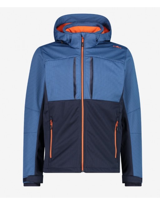 Giacca Softshell CMP Con Maniche Staccabili - Impermeabile E Calda