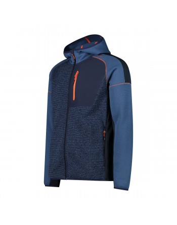 PILE JACQUARD CON CAPPUCCIO CMP UOMO...