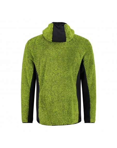 CMP Giacca Pile HighLoft Donna Verde - Caldo Morbido Con Zip E Tasche, Modello 38P1536