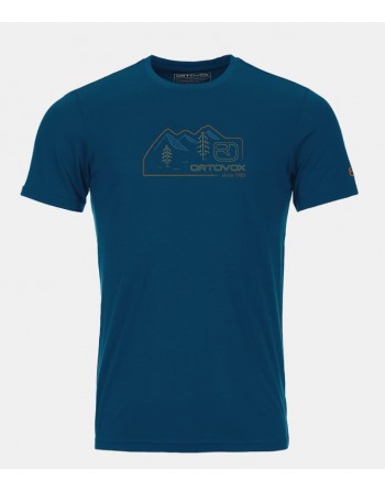 COOL VINTAGE ORTOVOX T-SHIRT LANA...