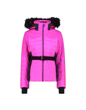 GIACCA SCI CMP DONNA CON ECOFUR E...
